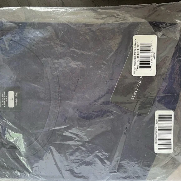 NWT | Men’s APL Blue Short Sleeve Tee Crew Neck, Size L - Picture 3 of 5